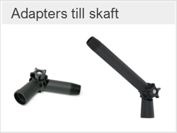 Ultrarent vatten | adapters till skaft